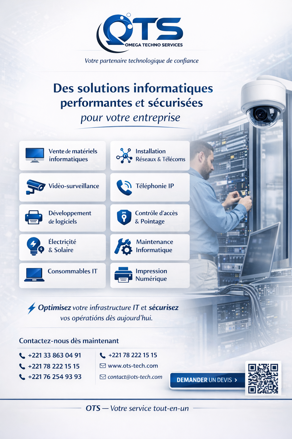 Service informatique OTS